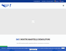 Tablet Screenshot of idromeccanica.com